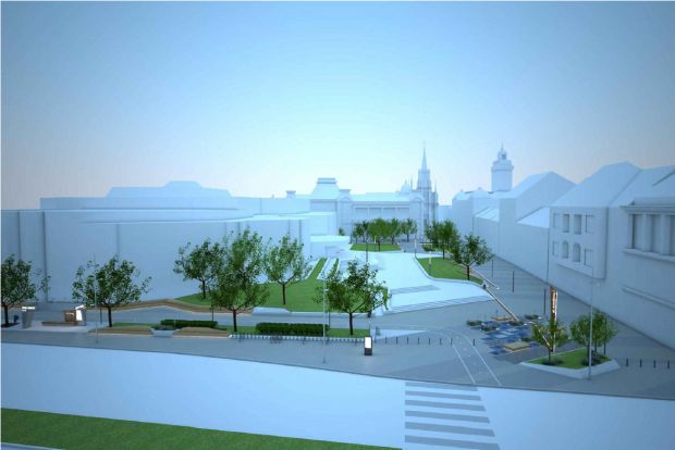 Позоришни трг у Новом Саду ускоро добија нови изглед (ФОТО)